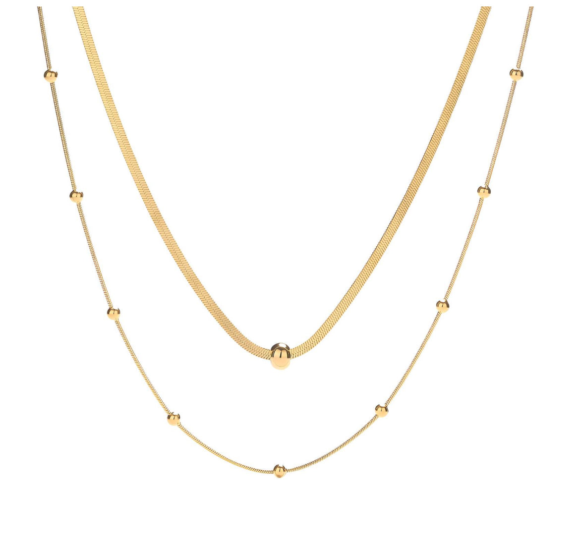 Zaya - Gold Stainless Steel Necklaces for Women | Waterproof & Hypoallergenic Jewelry