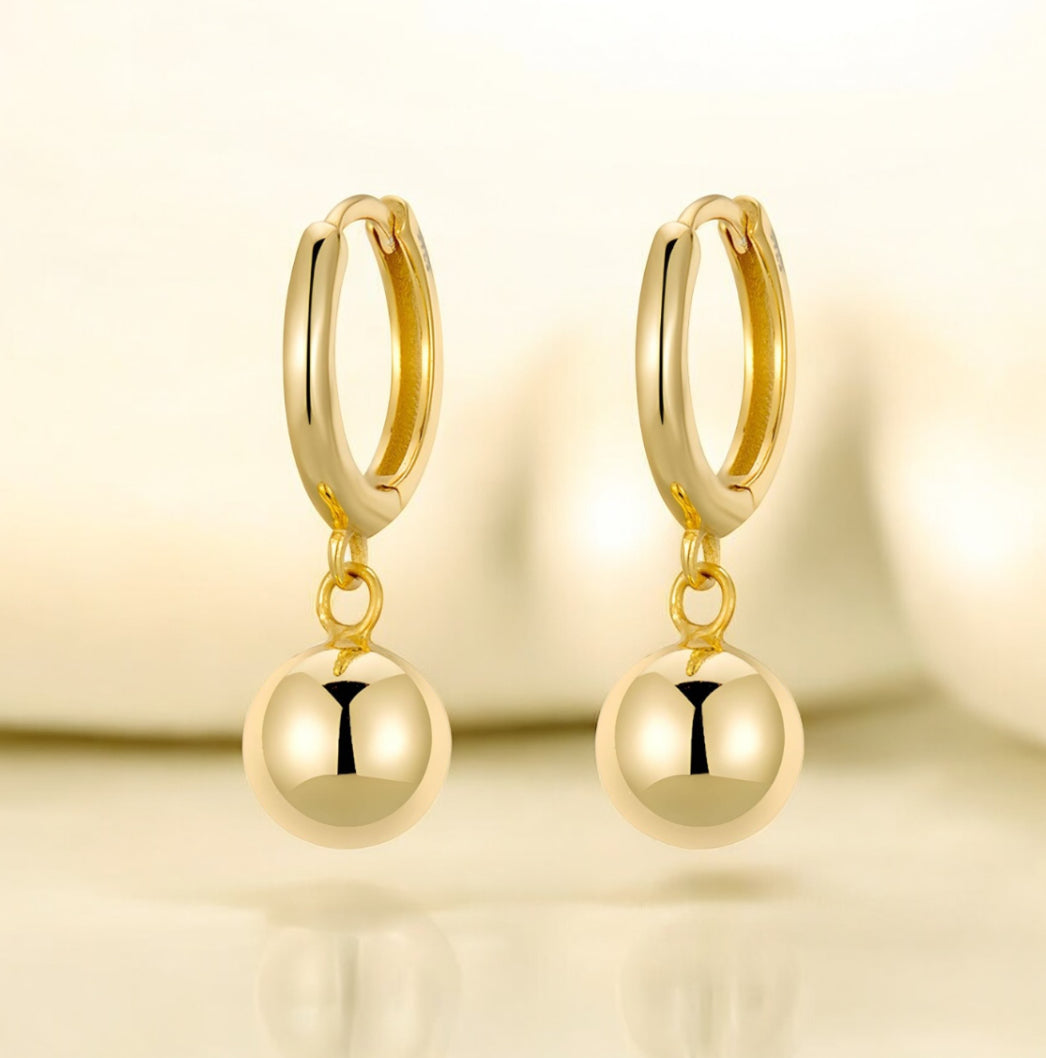 Mira - Gold Stainless Steel Earrings for Women | Waterproof & Hypoallergenic Jewelry