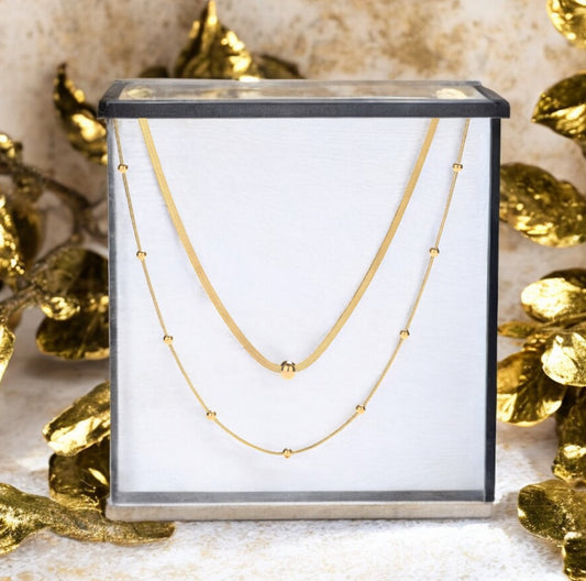 Zaya - Gold Stainless Steel Necklaces for Women | Waterproof & Hypoallergenic Jewelry