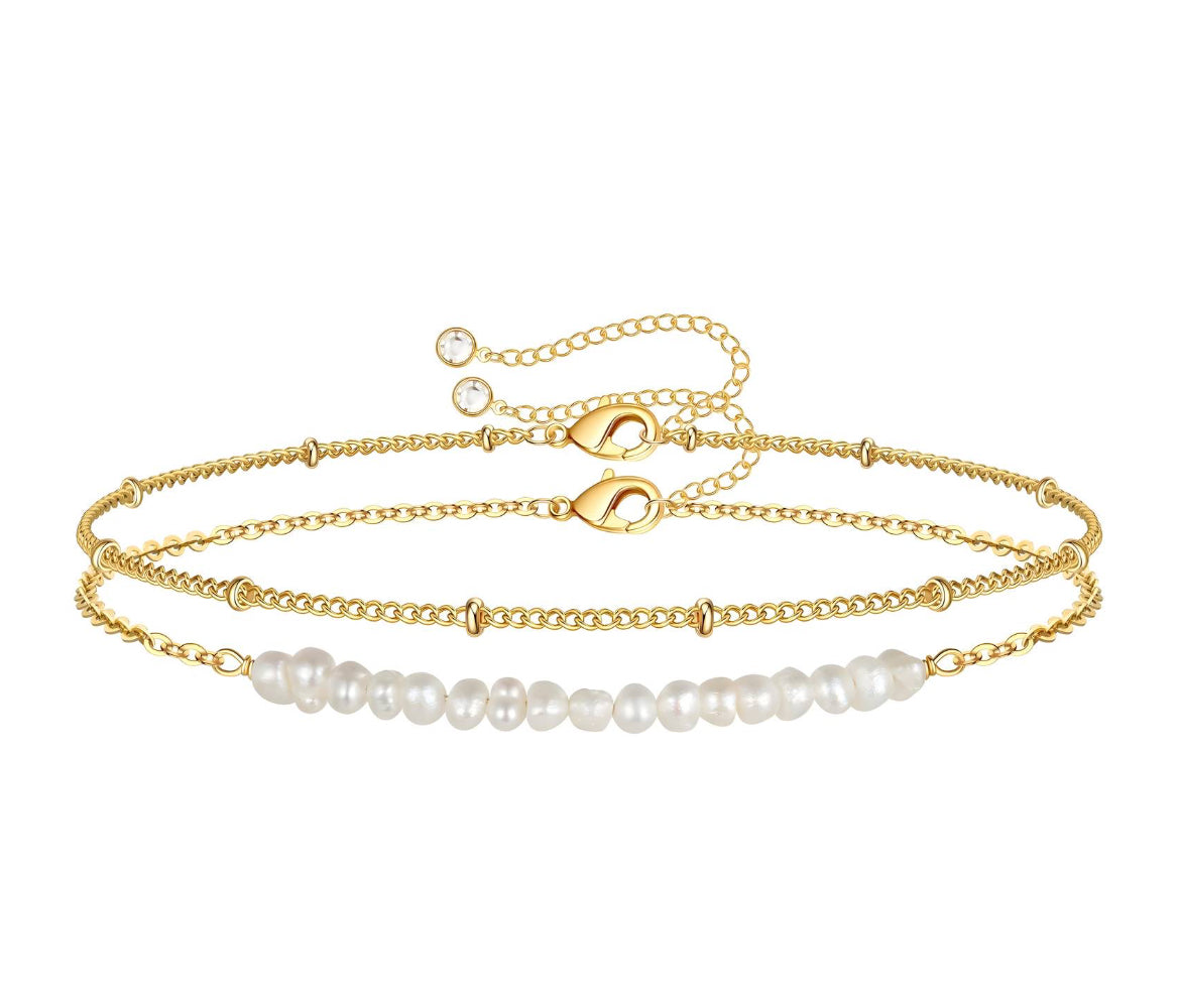 Bracelets LYN-Gold en acier inoxydable pour femme | Bijoux étanches et hypoallergéniques