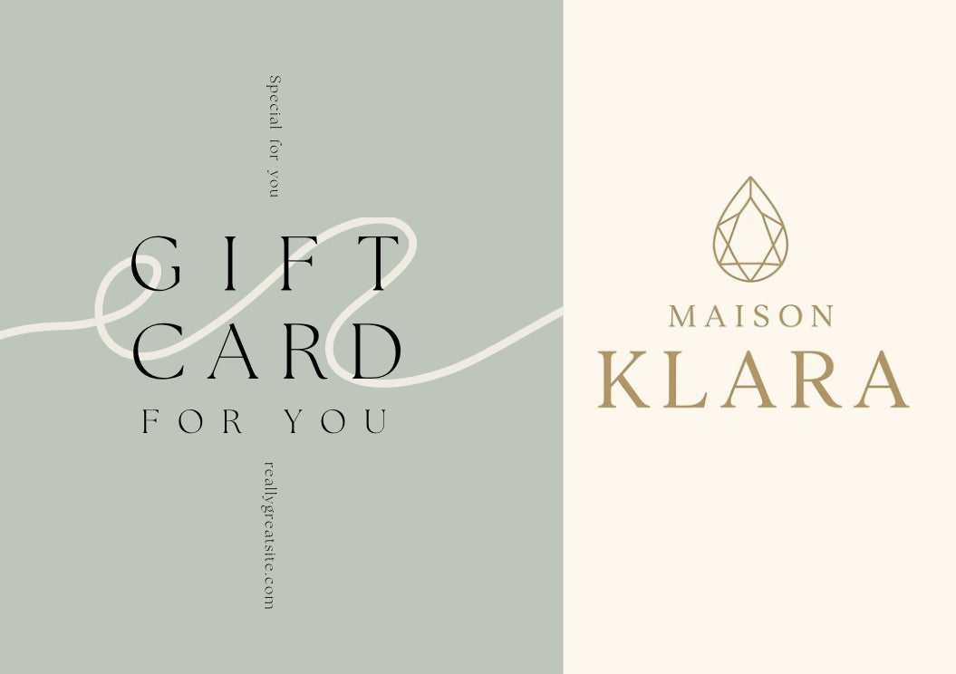 Maison Klara - Jewelry Gift Card